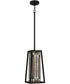 Sierra Small 1-light Mini Pendant Matte Black