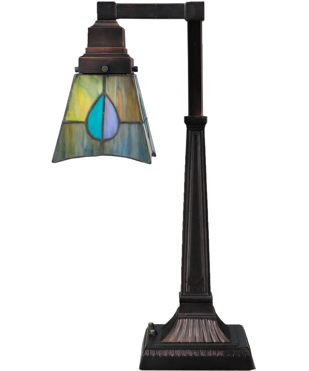 20"H Mackintosh Leaf Desk Lamp