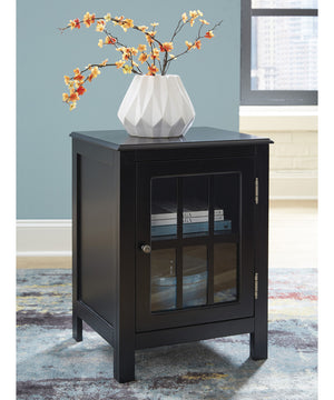 Opelton Accent Cabinet Black