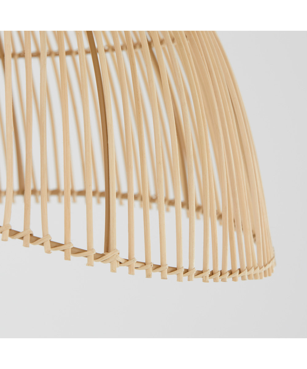 3-light Pendant Matte Black