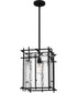 Daphne 1-light Mini Pendant Matte Black