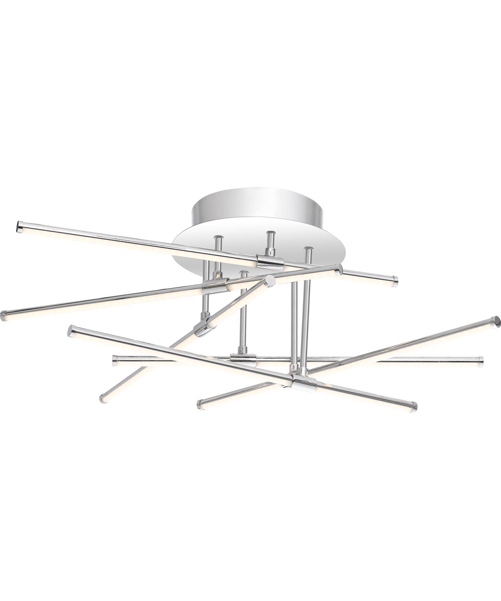 Lightshow  Semi Flush Mount Polished Chrome