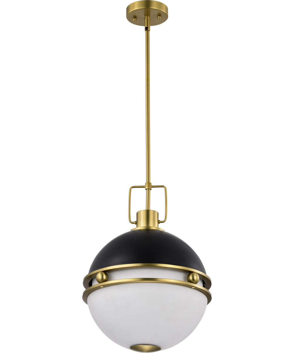 Everton 2-Light Pendant Matte Black