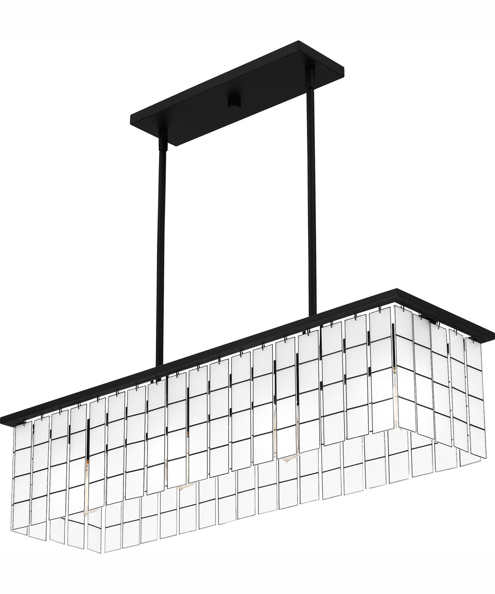 Seigler Small 4-light Island Light Matte Black