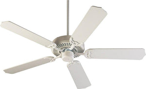 Capri 52" 5-Blade Ceiling Fan Studio White
