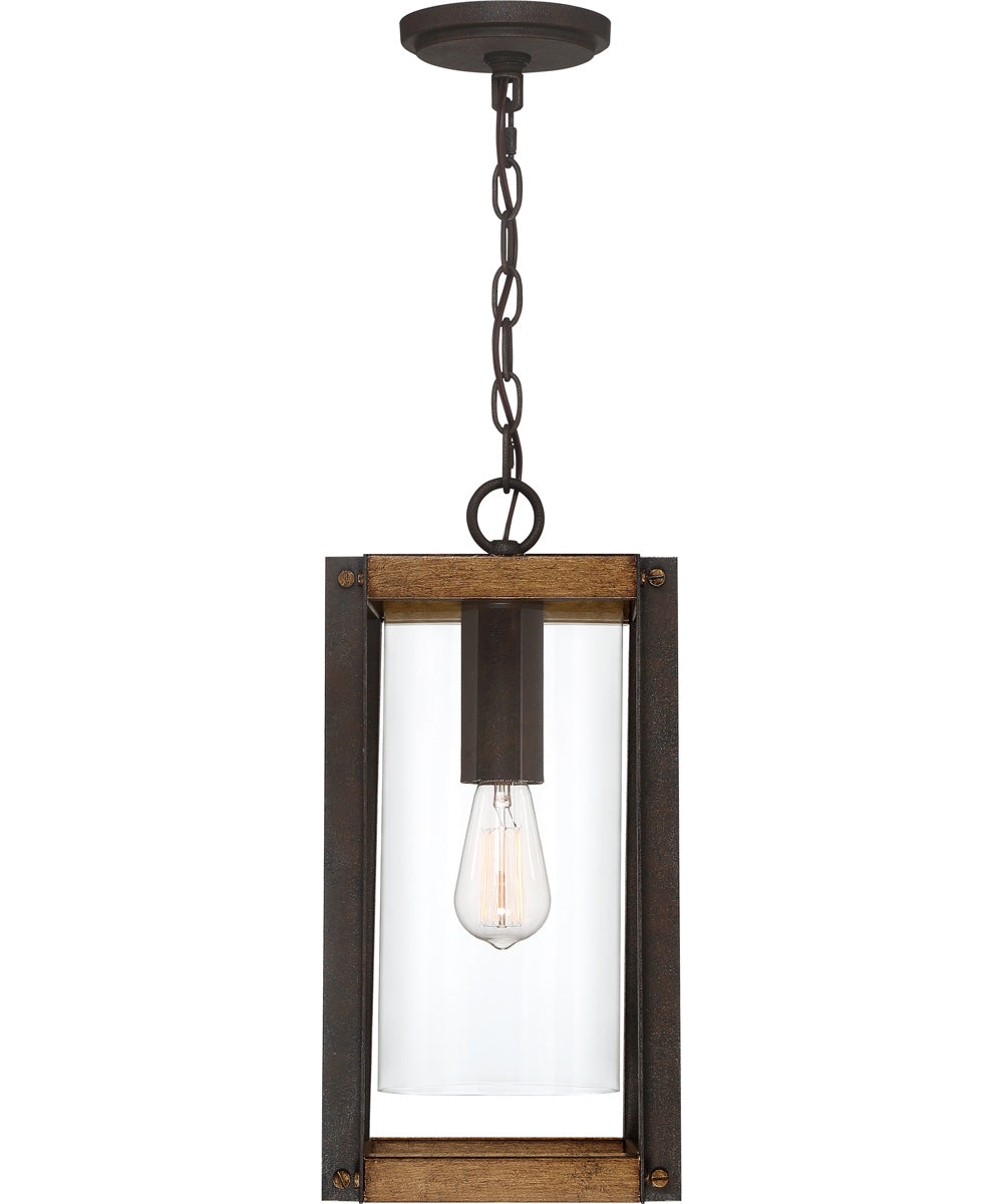 Marion Square Small 1-light Mini Pendant Rustic Black