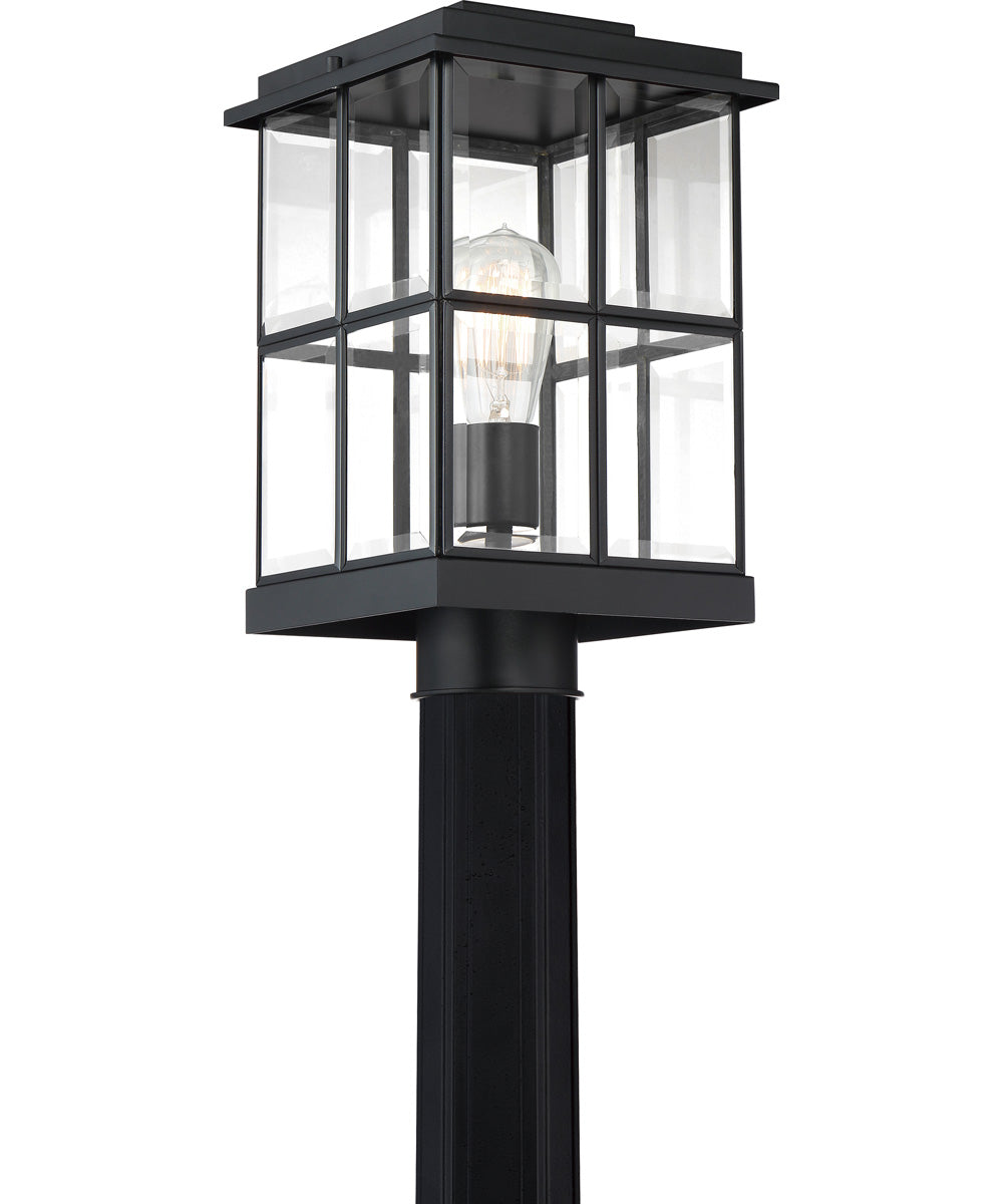 Mulligan Medium 1-light Outdoor Post Light Matte Black