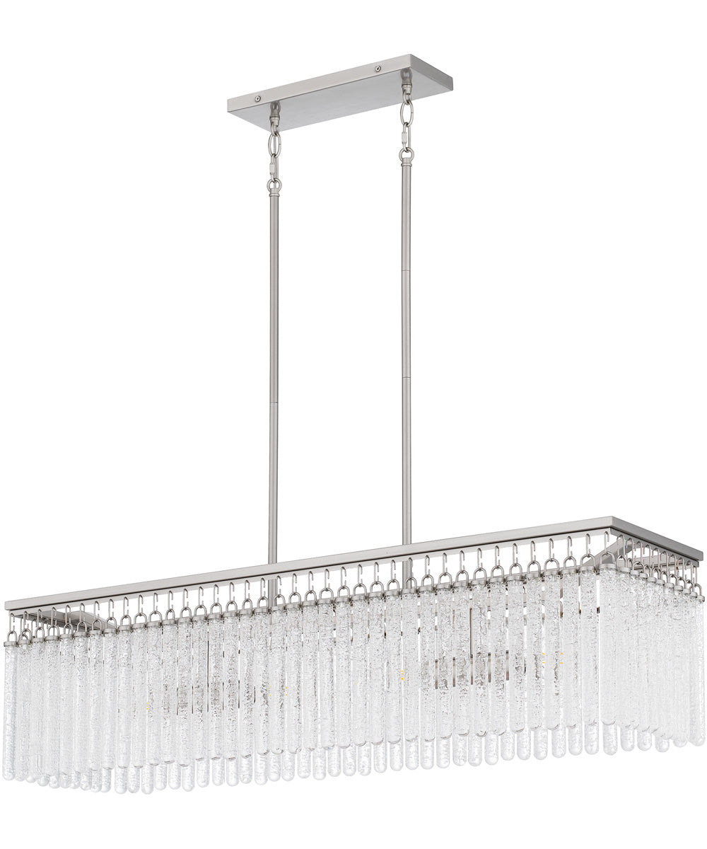 Camilla Medium 4-light Island Light Brushed Nickel