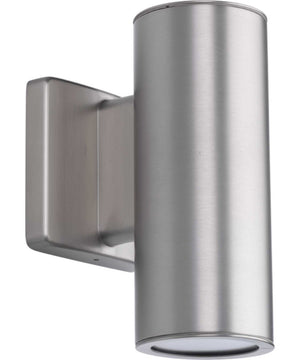 3" Wall Mount Up/ Down Cylinder Satin Nickel