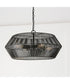 Kaiya 4-Light Pendant Matte Black
