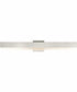 Semblance 32 in. Medium Modern 3CCT Integrated LED Linear Vanity Light Brushed Nickel