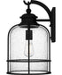 Bowles Large 1-light Outdoor Wall Light Earth Black
