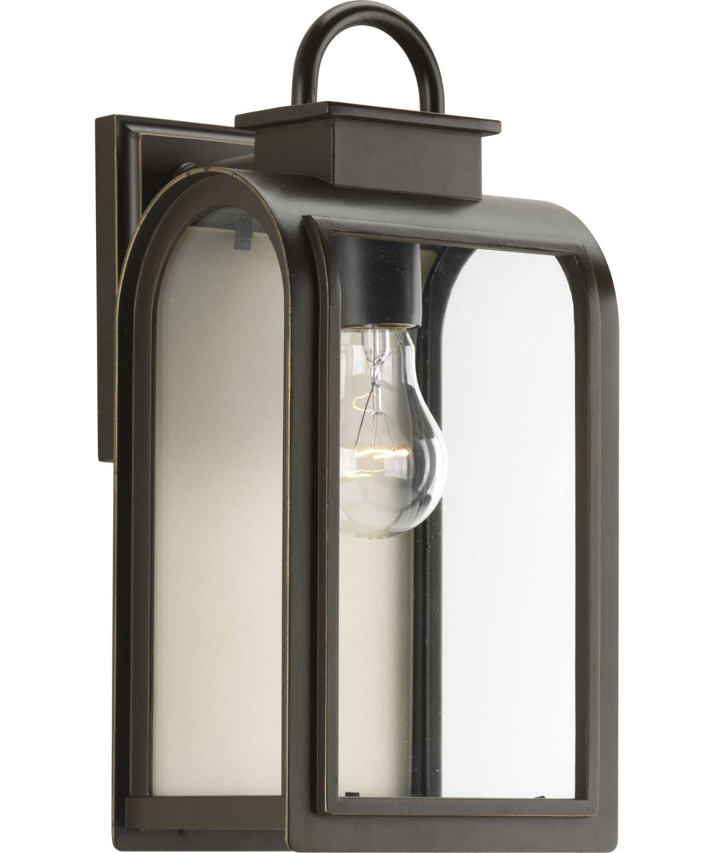 Refuge 1-Light Small Wall Lantern Oil Rubbed Bronze