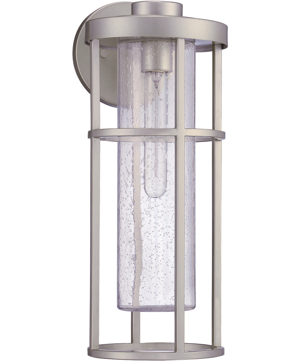 Encompass 1-Light Outdoor Wall Light Satin Aluminum