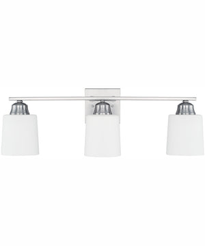 Hayden 3-Light Vanity Brushed Nickel