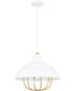 Darmody 1-light Pendant White Lustre