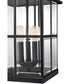 Mulligan Large 3-light Outdoor Wall Light Matte Black