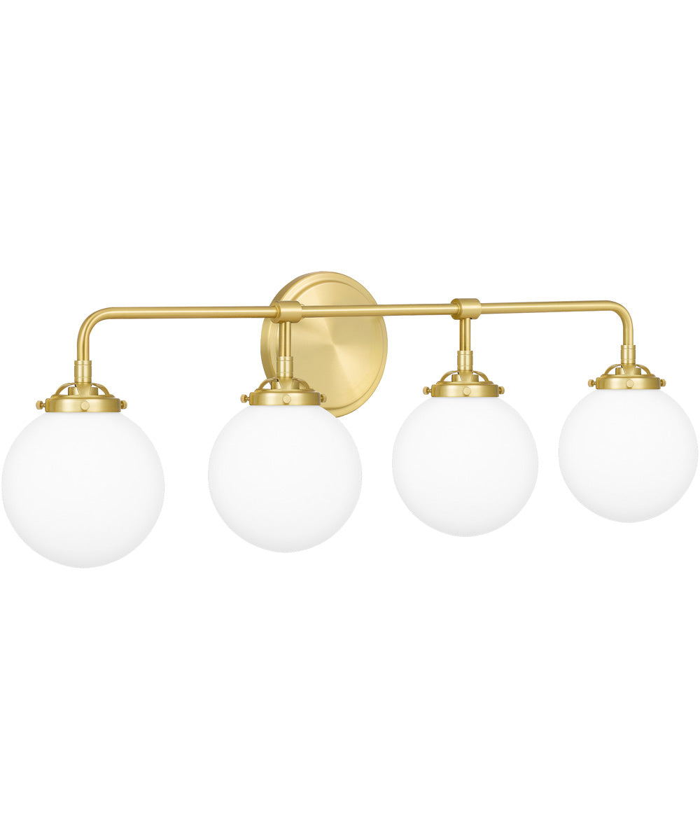 Landry Extra Large 4-light Bath Light Satin Brass