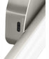 Phase 3 16 in. Small Modern 3CCT Integrated LED Linear Vanity Light Brushed Nickel