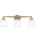 Cecilia Large 3-light Bath Light Bronze Gold