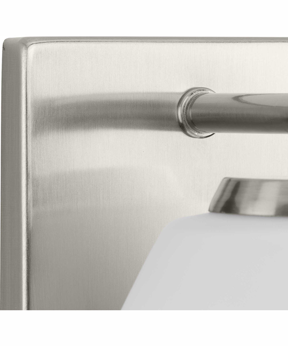 Copeland 1-Light Mid-Century Modern Vanity Light Brushed Nickel