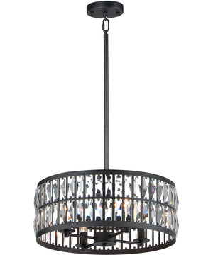 Madeline 4-Light Pendant Black
