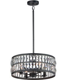 Madeline 4-Light Pendant Black