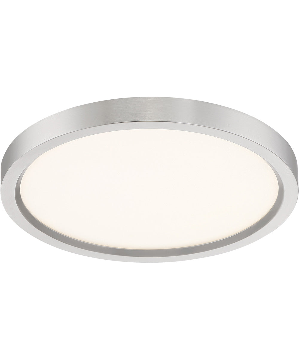 Outskirts  Flush Mount Brushed Nickel