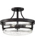 Outpost 3-light Semi Flush Mount Palladian Bronze