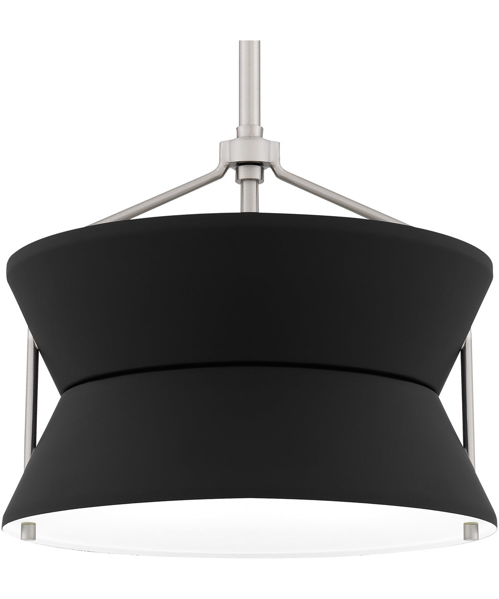 Quoizel Pendant 2-light Pendant Brushed Nickel