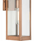 Union Square 1-Light Small Urban Industrial Outdoor Wall Lantern Antique Copper