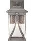 Abbott 1-Light Medium Wall Lantern Antique Pewter