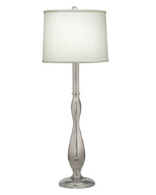 29"H Satin Nickel Signature by Stiffel Buffet Lamp, 3-Way