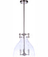 Chardonnay 3-Light Pendant Brushed Polished Nickel