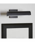 2-light Wall Mount Light Fixture Matte Black