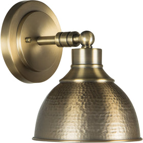 8"W Timarron 1-Light Wall Sconce Legacy Brass