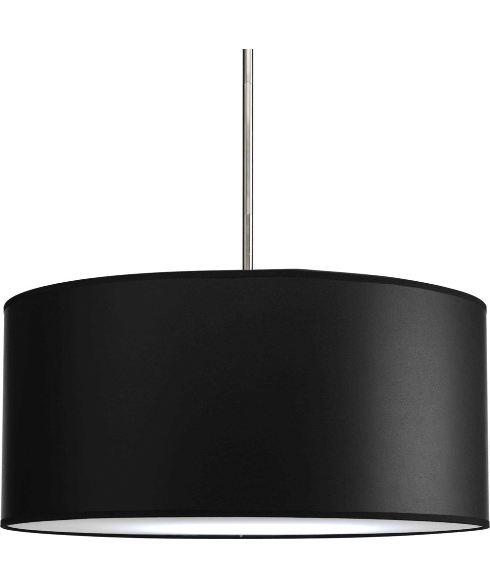 Markor 22" Drum Shade for Use with Markor Pendant Kit Black Parchment