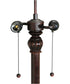 62"H Diamond Mission Floor Lamp