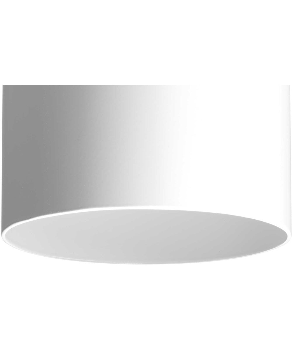 6" Outdoor Wall Cylinder White