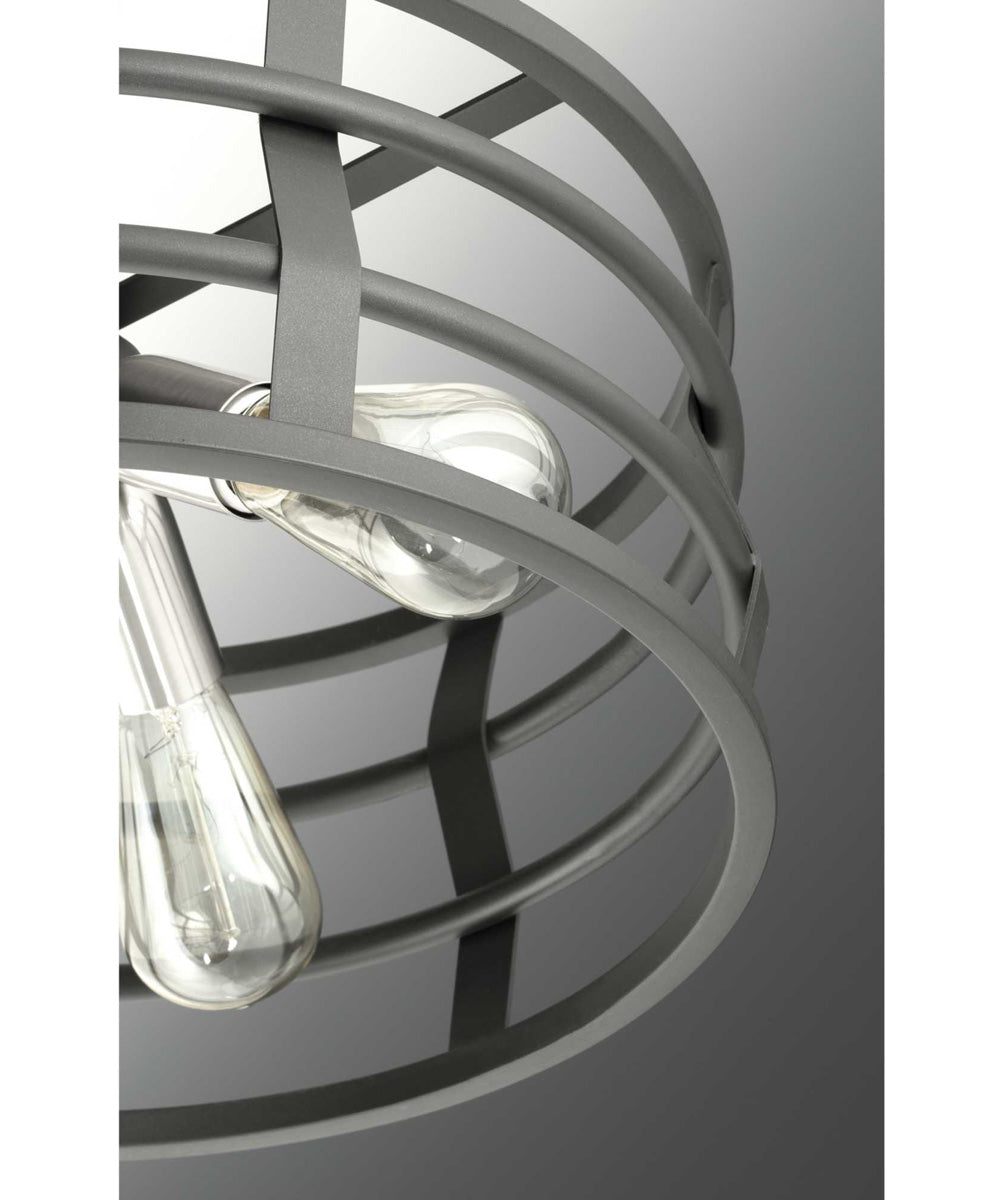 Remix 4-Light Global Pendant Light Graphite