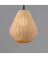 Maldives 1-Light Pendant Black
