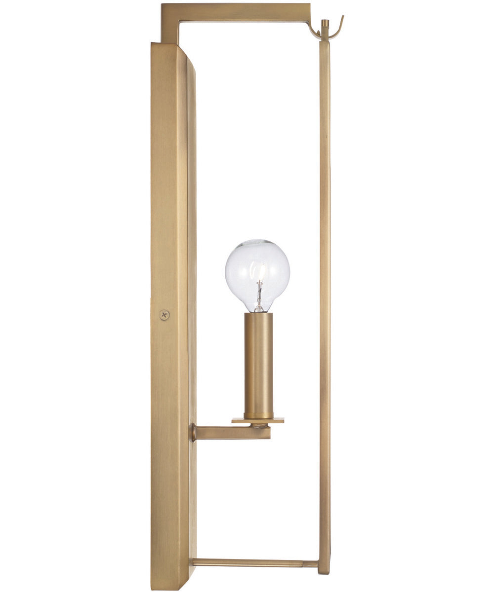 Rylann 1-Light Sconce Aged Brass