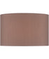 Lamp Shade Drum Fabric Shade - 16"Tx16"Bx10"H