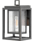 1-Light Small LED Wall Mount Lantern in Oil Rubbed Bronze