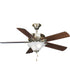 Trinity 2-Light Ceiling Fan Light Unfinished