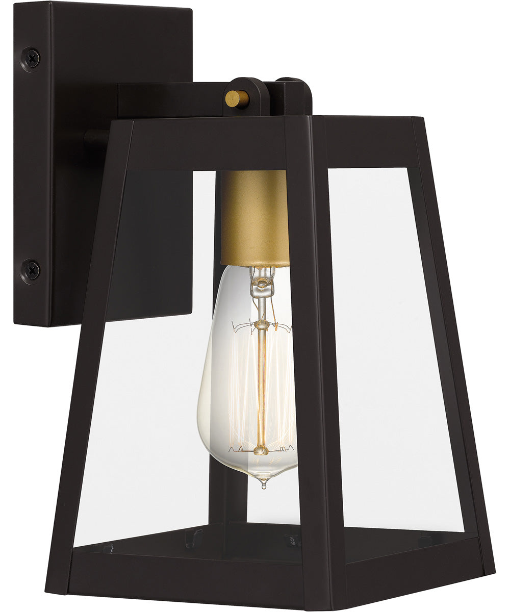 Amberly Grove Small 1-light Outdoor Wall Light Western Bronze