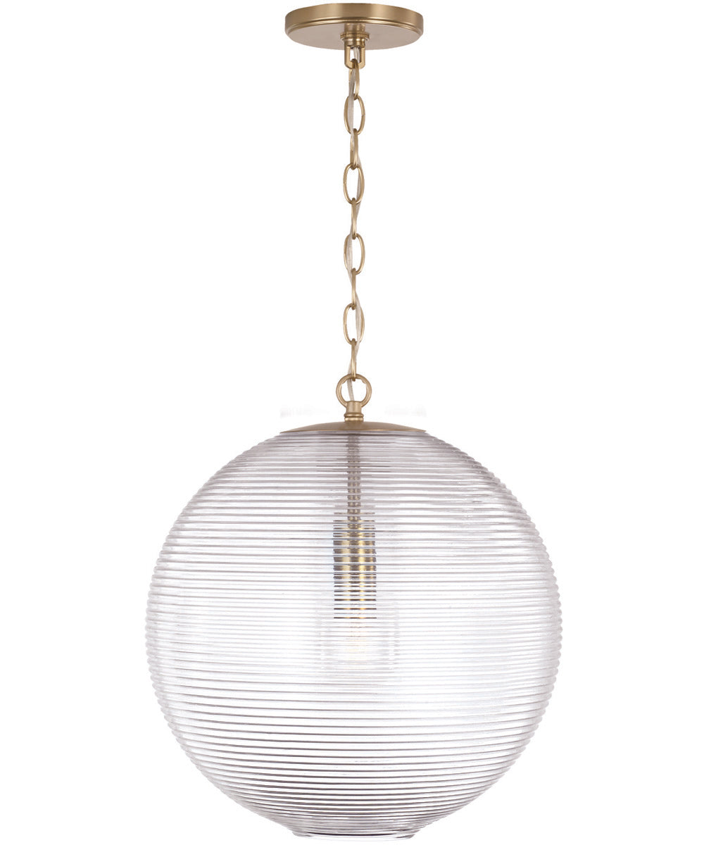 Dolan 1-Light Pendant Matte Brass