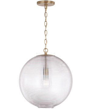 Dolan 1-Light Pendant Matte Brass