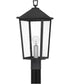 Stoneleigh Large 1-light Outdoor Post Light  Coastal Armour Aluminum Mottled Black