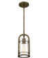 Toscana Small 1-light Mini Pendant Statuary Bronze